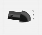 30 STK-AC AP 10mm utv. - Alu, Black powder coated thumbnail