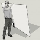 Ergonomic Drywall Carrier thumbnail