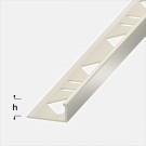 AB-P 10mm - PVC, Jasmine - 3,0m L-Profil thumbnail