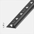 AC-P 10mm - PVC, Sort - 3,0m Avrundet thumbnail