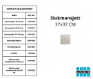 Selvklebende Slukmansjett 37x37 thumbnail