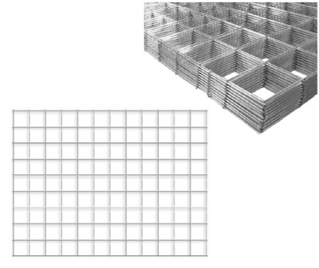Armeringsnett i Stål 80x120mm (70x70x2,5mm)