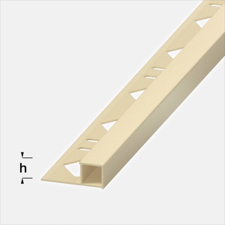AQ 12,5mm - Alu, Sand-powder-coated - 2,5m