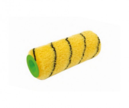 25CM MALERRULL I POLYESTER (Gul/Sort)