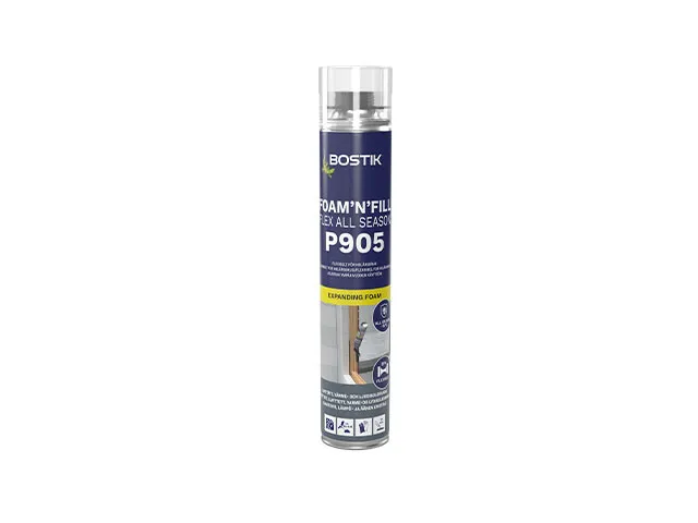 P905 FOAM’N’FILL FLEX ALL SEASON 750ML, BOSTIK