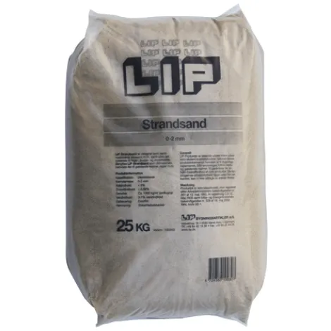 25KG STRANDSAND, LIP