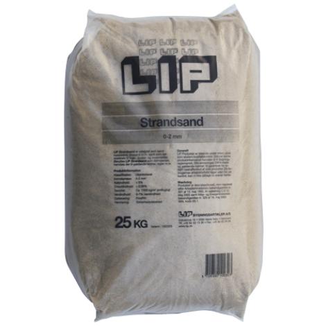 25KG STRANDSAND, LIP