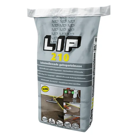 LIP 210 AVRETTINGSMASSE (1MM-UBEGRENSET), 20KG