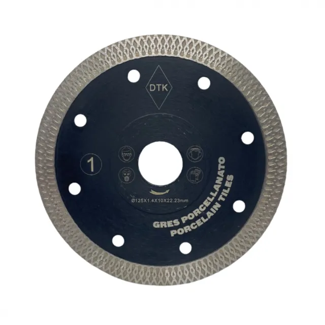 DTK ONE "UNIVERSAL" - 125MM DIAMANTBLAD TIL VINKELSLIPER