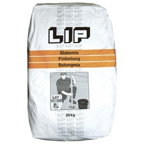 LIP STØPEMIX/FINBETONG, 25KG
