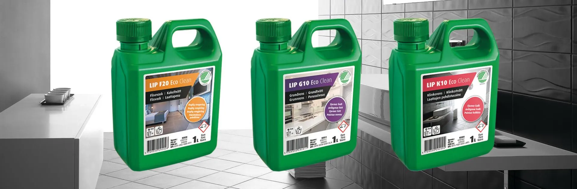LIP lanserer Svanemerket rengjøringsserie