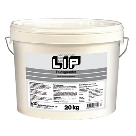 LIP PUSSGUNDER, HVIT, 20KG