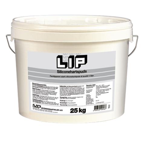 25KG LIP SILIKONHARPIKSPUSS 1,5MM, FARGET - TIL FASADE