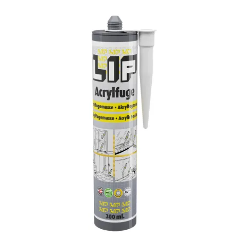 LIP AKRYLFUGE. HVIT 300ML