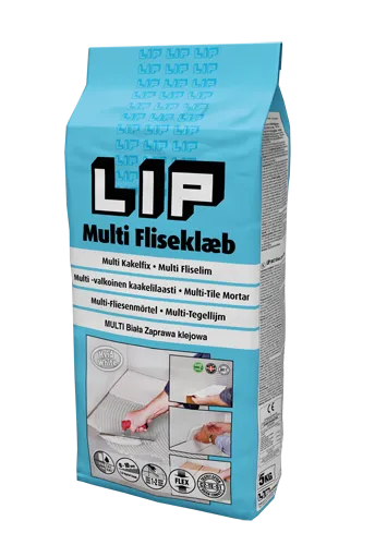 5KG LIP MULTI FLISLIM, HVIT