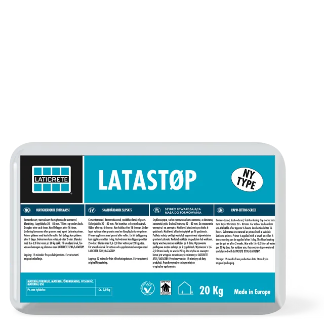 20KG LATASTØP