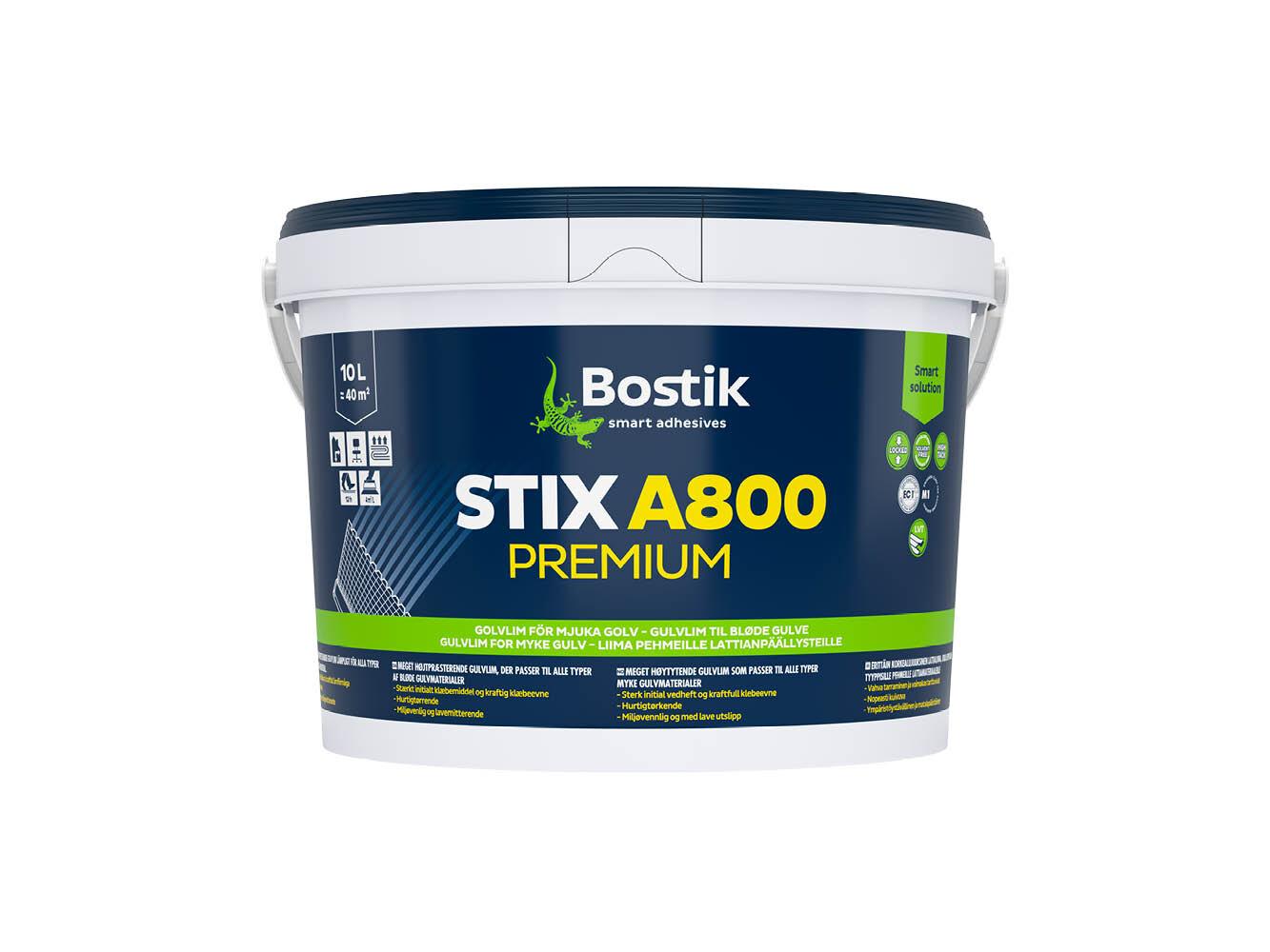 10L GULVLIM BOSTIK STIX A800 PREMIUM