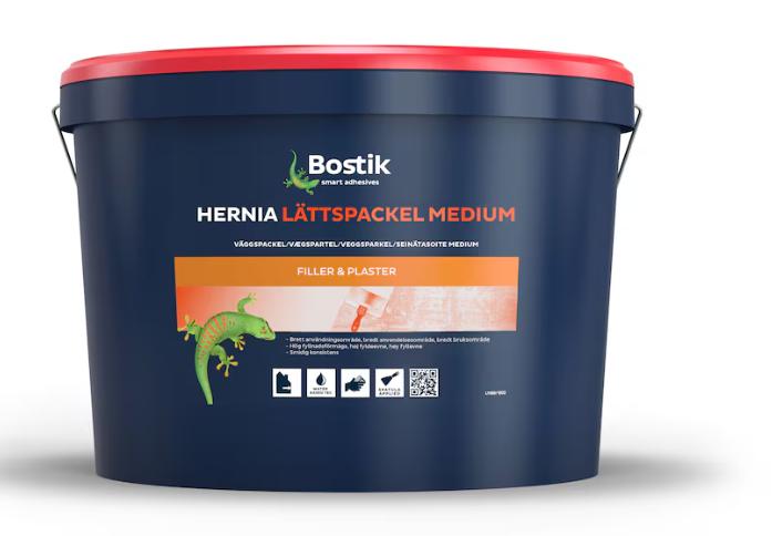 BOSTIK VEGGSPARKEL HERNIA MEDIUM, 10 L