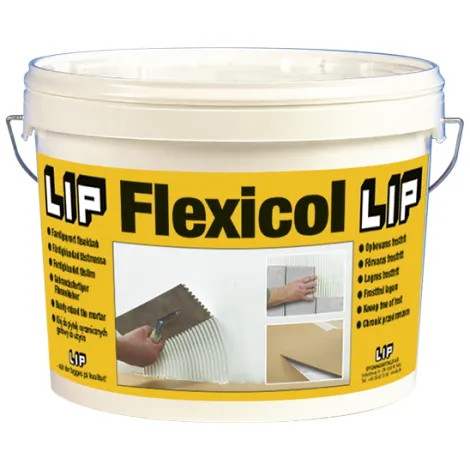 4KG LIP FLEXICOL PASTALIM, HVIT