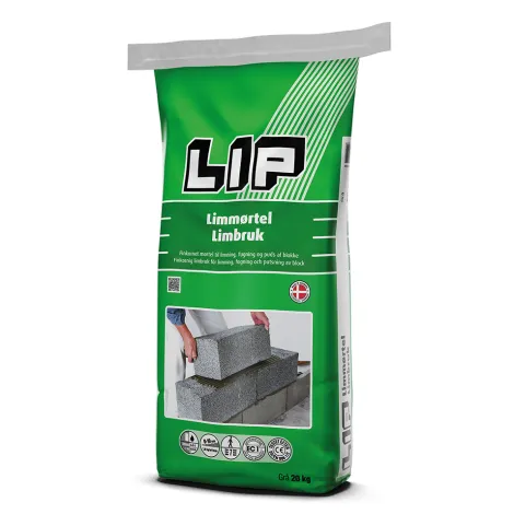 20KG LIP LIMMØRTEL