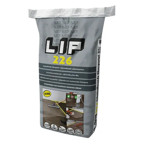 LIP 226 FIBER AVRETTINGSMASSE (2MM-UBEGRENSET), 20KG