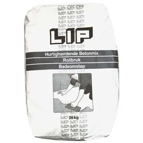 LIP HURTIG VÅTROMSSTØP 25KG